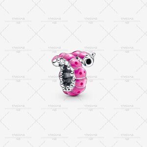 Pandora Cute Curled Caterpillar Charm|Pendant